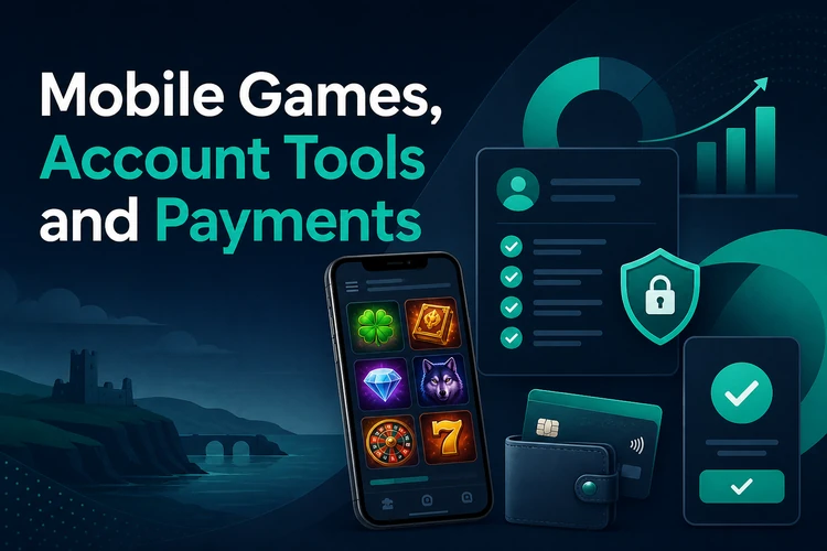 Mobile Games, Account Tools and Payments